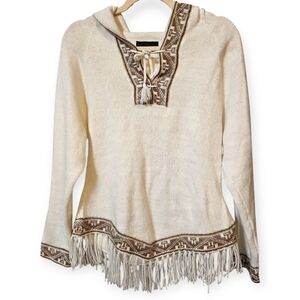 E.I.R.L. PROAN Peruvian Alpaca Hooded Sweater